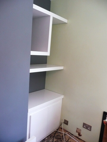 alcove shelves