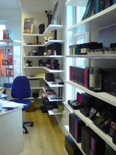 shiny shelves